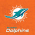 NFL Miami Dolphins Distressed- Orange Moto E5 Play Skin